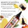 35-in-1 Blend Rosemary Hair Oil with Batana, Argan, Jojoba, Castor Oil, Infused with Keratin, Biotin & Vitamin A C D E, Super Hair & Scalp Oil for Strengthening & Nourishing Hair, All Hair Types view 2