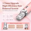Epilator,2 in 1Epilator for Women Rechargeable,Womens Electric Shaver with LED Light,Rechargeable,Hair Removal for Women Legs/Face/Bikini/Arms,Smooth Epilator Trimmer Travel Kit Set Upgrade view 4