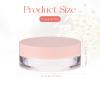 10ml (0.34oz) Loose Powder Containers, No Leak Plastic Empty Reusable Refillable Travel Compact Portable Makeup Powder Case Container with Pink Screw Lid, Elastic Net Sifter Sponge Puff view 4