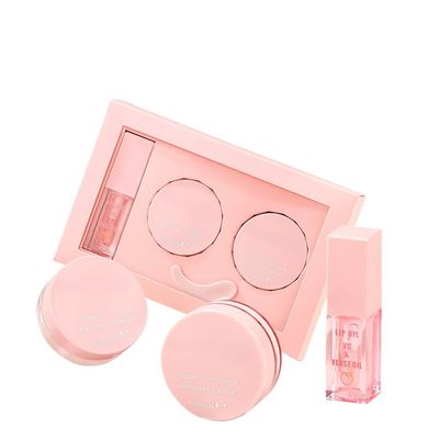 3-in-1 Lip Care Kit With Lip Sleeping Mask, Lip Scrub, Lip Oil to Reveal Luscious, Lip Exfoliator Scrub to Soft Lips Gift For Mother Girls, Overnight Lip Treatment