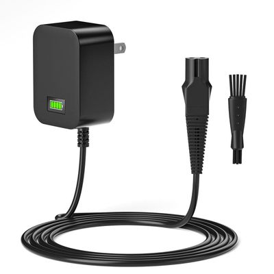 12V Charger Replacement for Braun Shaver Series 3/5/7/9/1, Auto Power Off & Charging Display 12V 400mA Power Cord Compatible with Braun Shaver Series Razor 3040s 310s 340S, 5018s, 740S and More Models