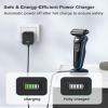 12V Charger Replacement for Braun Shaver Series 3/5/7/9/1, Auto Power Off & Charging Display 12V 400mA Power Cord Compatible with Braun Shaver Series Razor 3040s 310s 340S, 5018s, 740S and More Models view 3