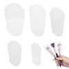 15 Pcs Cosmetic Brush Protectors, Brush Cover for Women Portable, Make Up Brushes Covers for Safe Storage and Travel, Lightweight and Durable Plastic Brushes Guards view 1