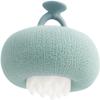 2-in-1 Ultra Soft Bath Sponge Cleaning Brush, Sunflower Bath Ball,Suction Cup Bath Ball with Finger Rings,Exfoliating Shower Loofah Sponges (Blue) view 1