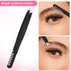 Eyebrow Razor, 5-in-1 Eyebrow Kit, Eyebrows Trimmers Set for Women and Men Eyebrows Grooming (Including Brow Razors, Tweezers, Scissors, Trimmer, Comb) view 3