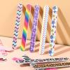 12PCS Professional Nail Files Double Sided 100 180 Grit Emery Boards Colorful Manicure Pedicure Tools for Natural Acrylic Nails Reusable Washable Nail Buffing Shaping Smoothing Filer view 3