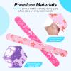 12PCS Professional Nail Files Double Sided 100 180 Grit Emery Boards Colorful Manicure Pedicure Tools for Natural Acrylic Nails Reusable Washable Nail Buffing Shaping Smoothing Filer view 4