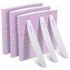 150Pcs 100/180 Nail File and Buffers 100/180 Grit Nail Files Double Side Acrylic Nails File for Natural Extension Nails Emery Boards Manicure Tool for Acrylic Toenails Removal Manicure Salon Home view 1