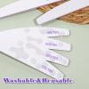 150Pcs 100/180 Nail File and Buffers 100/180 Grit Nail Files Double Side Acrylic Nails File for Natural Extension Nails Emery Boards Manicure Tool for Acrylic Toenails Removal Manicure Salon Home view 2
