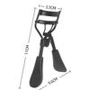 2pcs Black Portable Eyelash Curler - Crimps and Curls Lashes Portable Eyelash Curler Maker Eye Lashes Clip Women Beauty Cosmetic Tool Gift view 3