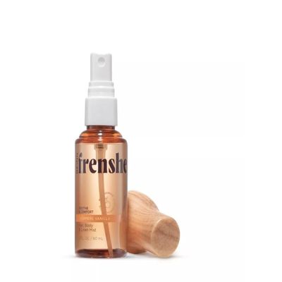 Being Frenshe Cashmere Vanilla Mist Mini | BODY AND LINEN MIST Soothe And Comfort Hair, 2 fl oz | Comes with the Makeup Remover Pads Gift