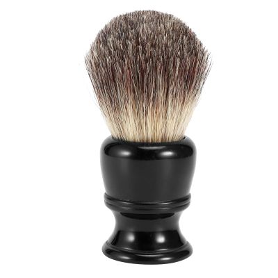 CHEOTIME Shaving Brush, Luxurious High Density Comfortable Resin Handle Wet Face Brush Grooming Accessory Gentle Exfoliation Precision Lathering for Men Wet Shave