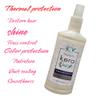 JCV KeraQuick Heat Protectant Spray, 9-in-1 Hair Treatment, 8.4 fl oz, Repairs and Controls Frizz view 2