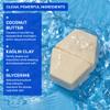 Ethique Hydrating - Solid Face Cleanser for All Skin Types - Plastic-Free, Vegan, Cruelty-Free, Eco-Friendly, 3.9 oz (Pack of 1: 2 bars) view 3