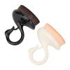 2PCS Exquisite Bird Shaped Handle Nail Dust Remover Brush Set, Ergonomic Design, Synthetic Fiber Hair, for Nail Art Dust Removal, Home Salon Use, Black and White view 4