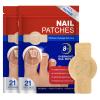 Nail Patches 42PCS, Overnight Toenail Treatment Extra Strength Repair Pads, Multi-Purpose for Thick, Cracked & Discoloured Nails, Long-Lasting 8-Hour Repair, Nail Care and Repair for Damaged Nails view 1