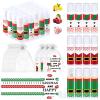 36Sets Christmas Lip Balm Bulk, Christmas Lip Balm Set with Cards and Organza Bags, Xmas Lips Balms Gift Set for Teens and Adults, Xmas Stocking Stuffer Party Supplies, Lips Care view 1