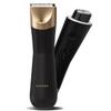 Bikini Trimmer for Women, Flyant 2 in 1 Electric Shaver for Women, Pubic Hair Trimmer Waterproof IPX7 with LED, Bikini Razor for Leg Arm Underarm Bikini Area, Christmas Gifts for Her - Black Gold view 1