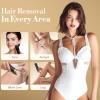 Bikini Trimmer for Women, Flyant 2 in 1 Electric Shaver for Women, Pubic Hair Trimmer Waterproof IPX7 with LED, Bikini Razor for Leg Arm Underarm Bikini Area, Christmas Gifts for Her - Black Gold view 3