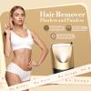 Bikini Trimmer for Women, Flyant 2 in 1 Electric Shaver for Women, Pubic Hair Trimmer Waterproof IPX7 with LED, Bikini Razor for Leg Arm Underarm Bikini Area, Christmas Gifts for Her - Black Gold view 4