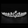 14K Gold Luxe Camellia Crown Headdress, Hypoallergenic Moissanite Hair Accessory, Ideal Gift for Banquet Evening or Special Woman (Style 311.9 * 3.2cm*32g) view 4