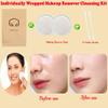 30Pack Luxury Individually Wrapped Disposable Travel Makeup Removal Vanity Kit; Multifunctional Outdoor Facial Cleansing and Exfoliating Emergency Vanity Amenities Kit for Travel,Hotel,Home, Daily Use view 2