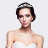 14K Gold Luxe Camellia Crown Headdress, Hypoallergenic Moissanite Hair Accessory, Ideal Gift for Banquet Evening or Special Woman (Style 113.5 * 2.5cm*25g) view 3