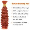 Fabimiya 12A Human Hair Bulk 18Inch Deep Wave bulk human braiding hair for boho braids 100% Unprocessed Brazilian Virgin Human Hair Extensions Quick Weave Human Hair 350# Color view 3