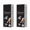 Diamond Hair Remover Cream For dry Skin - Bikini Hair Removal Cream For Women & Girls |Suitable for Legs, Underarms & Bikini Line (Pack of 2 (60g X 2)) view 1