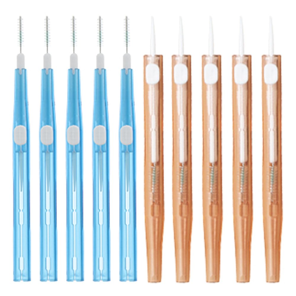 5/10Pcs Shower Head Cleaner Tool, Gap Hole Anti-Clogging Cleaning Brushes, Nylon Bristles Unclogging Tool for Shower, Nozzle Deep Crevice Scrubbing, Easy Grip Bathroom Fixture Cleaner Gap Blue & Pink