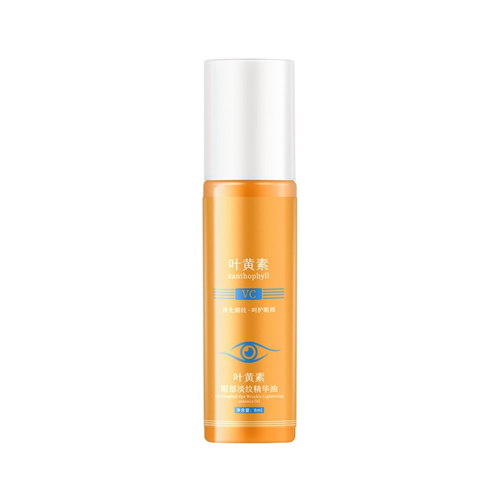 Anti Wrinkle Eye with Lutein Vitamin C Lifting Eye Essence Oil with VC Roller Ball Anti Aging Formula for Fine Lines Puffiness Dark Circles for Women Men 1pc