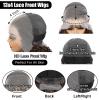 Curly BOB Wig Human Hair 220 Density 13x4 HD Lace Front Deep Wave Wigs for Black Women 4/27# Glueless Colored Pre Plucked Deep Wave Wet and Wavy Glueless Wigs Human Hair Highlight 10 Inch view 2