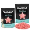 4.8lb Bulk Hard Wax Beads, Waxing Bead for Brazilian, Bikini, Body, Face, Legs, Back, Coarse Hair Removal, Scented Stripless Wax beans, Professional Salons Wax Bead Refill, 20 Wooden Sticks view 1