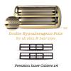 OXSITO 2Pack Golden Pro Replacement Foil and Cutters for Babylis FXFS02 Series MetalFX Double Foil Shavers view 2