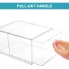 Acrylic Drawers - Stackable Drawers | Clear Storage Drawer | Desk Organizers | Bathroom Makeup Organisers Bins | Easily Containers | Cosmetics Skincares Container For Home Kitchen view 2