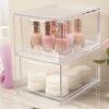 Acrylic Drawers - Stackable Drawers | Clear Storage Drawer | Desk Organizers | Bathroom Makeup Organisers Bins | Easily Containers | Cosmetics Skincares Container For Home Kitchen view 3