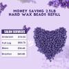 5lb Hard Wax Beads Bulk, Professional Waxing Bead Sensitive Skin, Scented Stripless Wax beans for Brazilian, Bikini, Body, Face, Legs, Back, Coarse Hair Removal, Salons Supplier Wax Bead Refill view 3