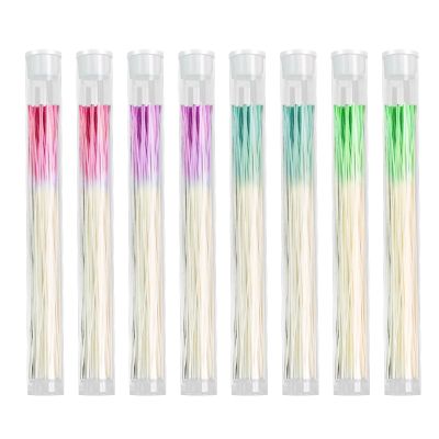 480 Pieces Ear Hole Floss,4 Colors Disposable Ear Piercing Cleaner Floss for Women Men