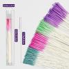 480 Pieces Ear Hole Floss,4 Colors Disposable Ear Piercing Cleaner Floss for Women Men view 2