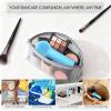 Silicone Facial Cleansing Brush, Portable Electric Face Scrubber with Heat and Vibration, 3 Modes Adjustable, Waterproof IPX6, USB-C Rechargeable, Deep Cleansing, Exfoliating and Massage view 4