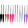 12 Pack Multicolor Metal Nail Files Set - Durable Fingernail Shaping & Smoothing Tools view 2