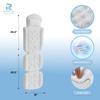 Bath Pillow for Tub | 4D Air Mesh Fabric - Plush Bathtub Pillow for Neck & Back Support, Hot Tub Pillow with 6 Non-Slip Suction Cups | Spa Pillow for Relaxation and Comfort (White). (Full Body White) view 4