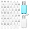 100pcs 1 oz Travel Bottles Mini Travel Bottles Hand Bottle Clear Bottle with Flip Caps Small Dispenser Containers Portable Empty Refillable Containers for Shower Gel Face Creams Body Lotion view 1
