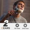 Fndna Electric Foil Shavers for Men: Portable Electric Razor for Face- Rechargeable Wet/Dry Waterproof Shaver with LED Display & Fast Charge-Close Shaving view 3