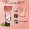 Face Scrub Pink Salt Sugar Scrub With Tamarind & Honey | De Tan, Dead Skin Remover & Exfoliate Face And Body Scrub | Get Glowing & Healthy Skin | 100 Ml view 3