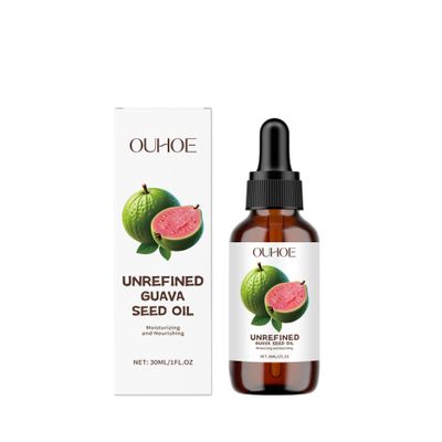 Guava seed oil is suitable for all seasons. It not only moisturizes and brightens the facial skin, but can also be used for full-body massage to prevent skin dryness. It is portable and easy to carry.