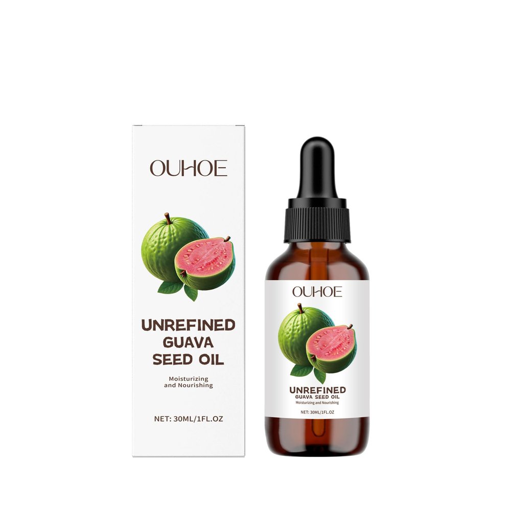 Guava seed oil is suitable for all seasons. It not only moisturizes and brightens the facial skin, but can also be used for full-body massage to prevent skin dryness. It is portable and easy to carry.