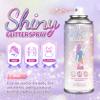 AOAZXBB Body Glitter Spray Holographic Shiny Spray for Hair Body Clothes Glitter Highlighter Powder for Festival Rave Prom Party, 4.22 Fl Oz, Pink view 2