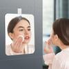 Fogless Shower Mirror,Shower Mirror Fogless for Shaving with Hook,Small Wall Hanging Portable Travel Camping Mirrors,Unbreakable Handheld Locker Shave Mirror Makeup,Bathroom view 3