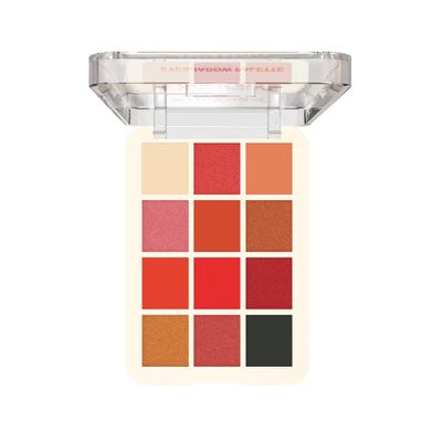 BEMT Eyeshadow Palette Blendable Matte & Shimmer Shades Smooth Texture for Everyday and Occasion Wear Easy Application with Brush or Fingertips (Multi-colored 1)